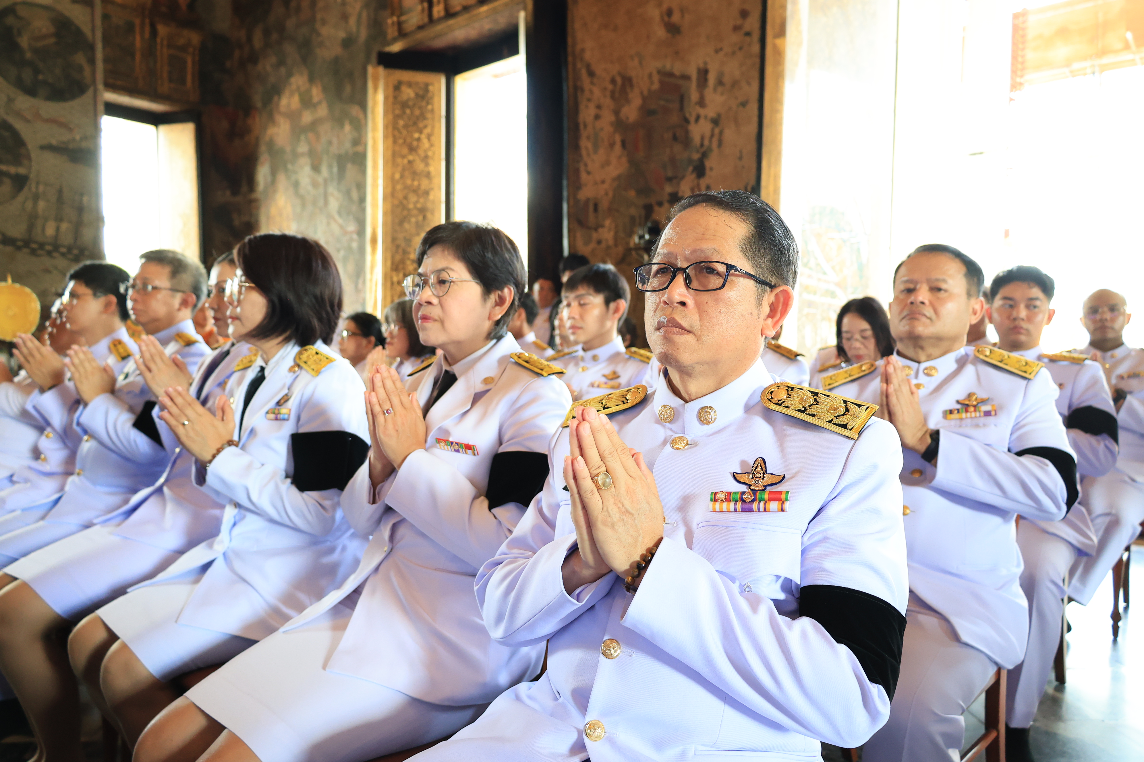 title - ส.ป.ก. ร่วมพิธีสวดพระพุทธมนต์ถวายเป็นพระราชกุศล เนื่องในวันคล้ายวันสวรรคตสมเด็จพระนางเจ้าสิริกิติ์ พระบรมราชินีนาถ พระบรมราชชนนีพันปีหลวง 24 ตุลาคม 2569